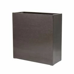 100cm Metallic Grey Polystone High Trough Planter -Outdoor PLANTERS Shop PP40987 add image 1 7482