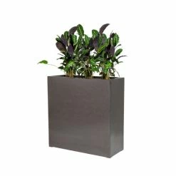 80cm Metallic Grey Polystone High Trough Planter 10 80cm Metallic Grey Polystone High Trough Planter -Outdoor PLANTERS Shop PP40992 add image 2 a33b