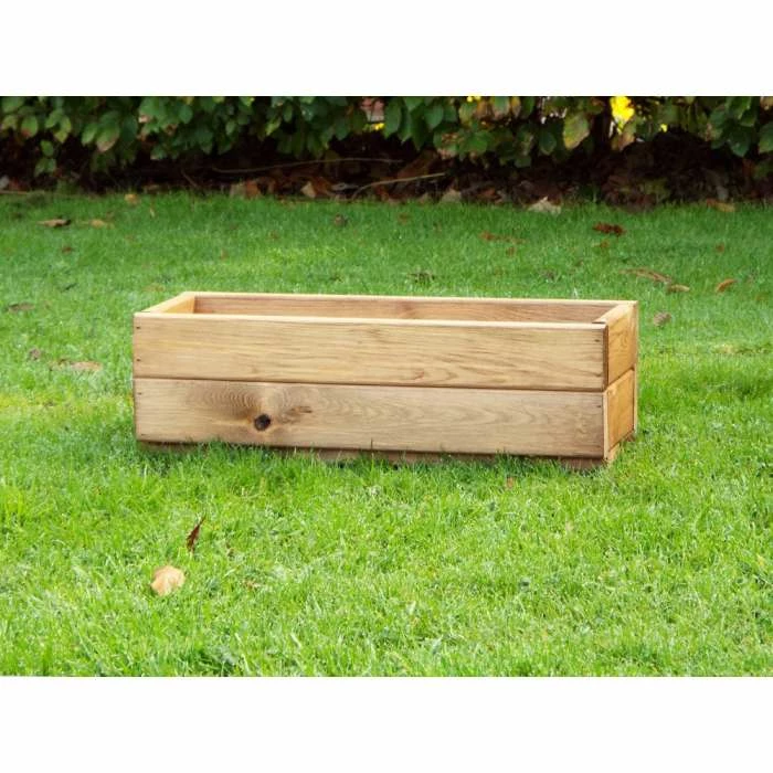 Charles Taylor 51cm Small Redwood Window Box Planter 1 Charles Taylor 51cm Small Redwood Window Box Planter