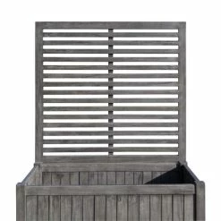 1.2m Trough With Trellis Hardwood Planter by Rowlinson® 8 1.2m Trough With Trellis Hardwood Planter by Rowlinson® -Outdoor PLANTERS Shop PP6084 add image 2 e604