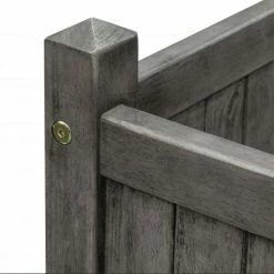 48.5cm Alderley Grey Square Hardwood Planter Planter by Rowlinson® 9 48.5cm Alderley Grey Square Hardwood Planter Planter by Rowlinson® -Outdoor PLANTERS Shop PP6085 add image 2 edef