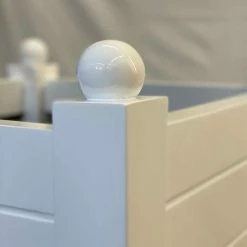 H80cm Fibreglass Versailles Style Planter in Matt Finish - Light Blue -Outdoor PLANTERS Shop PP644LB add image 2 80af