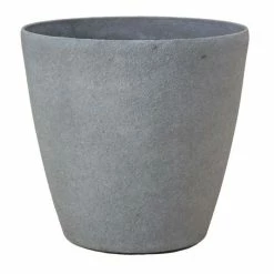 H57cm Volcanic Grey Cone Planter - By Primrose™