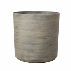 H43cm Cortina Stone Cylinder Planter - By Primrose™