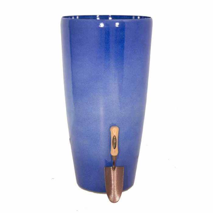 H75cm Pacific Blue Cylinder Planter - By Primrose™ 2 H75cm Pacific Blue Cylinder Planter - By Primrose™ - Image 2