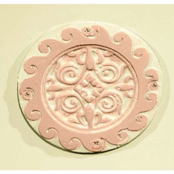 44cm Tuscan Flared Square Planter in Light Pistachio with Terracotta 4 44cm Tuscan Flared Square Planter in Light Pistachio with Terracotta - Image 4