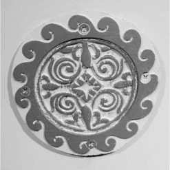 56cm Tuscan Round Planter in White with Grey 17 56cm Tuscan Round Planter in White with Grey -Outdoor PLANTERS Shop PP7854 add image 5 bc5d