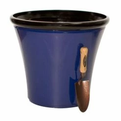 55cm Royal Blue Cone Planter - By Primrose™