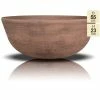 H23cm Cortina Wood Effect Bowl Planter - By Primrose™