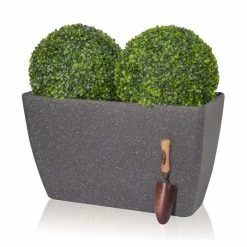 75cm Stone Effect Trough in Baltic Grey - By Primrose™