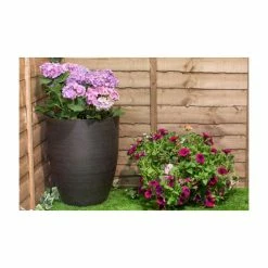 53cm Black Cortina Stone Cone Planter - By Primrose™ 6 53cm Black Cortina Stone Cone Planter - By Primrose™ -Outdoor PLANTERS Shop PP7865 add image 2 047e