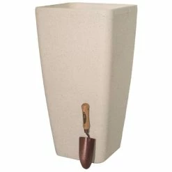 76cm White Stone Effect Flared Square Planter - By Primrose™ 8 76cm White Stone Effect Flared Square Planter - By Primrose™ -Outdoor PLANTERS Shop PP7869 add image 1 6bd2