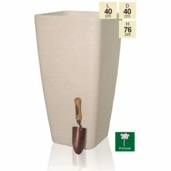 76cm White Stone Effect Flared Square Planter - By Primrose™ 11 76cm White Stone Effect Flared Square Planter - By Primrose™ -Outdoor PLANTERS Shop PP7869 add image 4 81a4