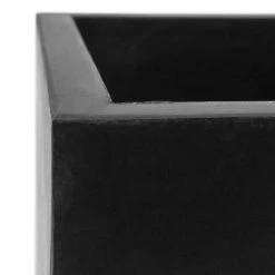 115cm Black Fibrecotta Rectangular Planter with LED Lights -Outdoor PLANTERS Shop PP7915 add image 4 30f6