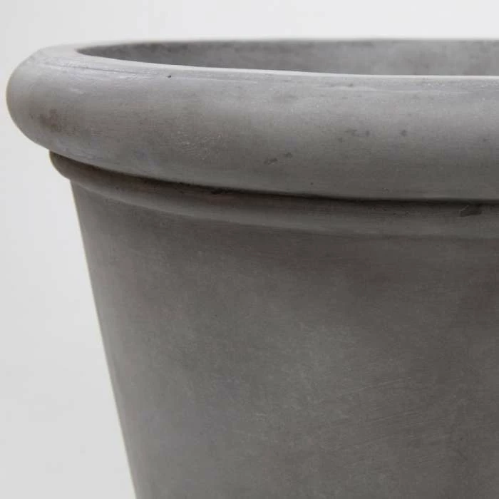 50cm Classic Rim Concrete Round Planter - Medium 5 50cm Classic Rim Concrete Round Planter - Medium - Image 5