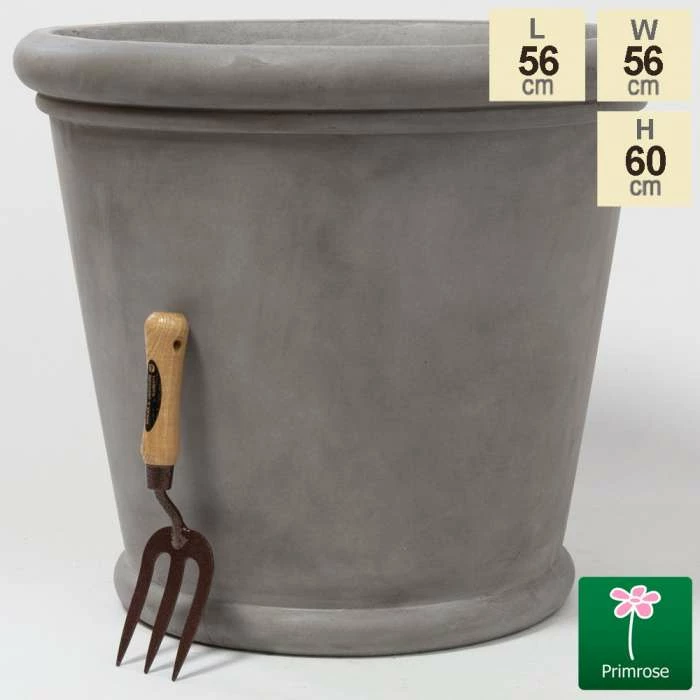 50cm Classic Rim Concrete Round Planter - Medium 1 50cm Classic Rim Concrete Round Planter - Medium