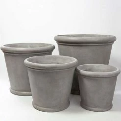72cm Classic Rim Concrete Round Planter - Extra Large -Outdoor PLANTERS Shop PP7955 add image 5 4aea