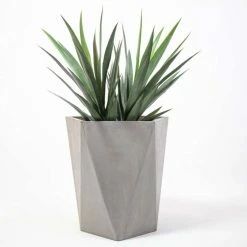 50cm Geometric Style Concrete Pentagon Planter 7 50cm Geometric Style Concrete Pentagon Planter -Outdoor PLANTERS Shop PP7957 add image 1 9c6c