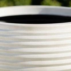 54cm Round Planter Pot in Beige -Outdoor PLANTERS Shop PP82BGEL 3 fd26