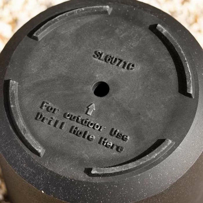 35cm Cylinder Planter in Black 7 35cm Cylinder Planter in Black - Image 7