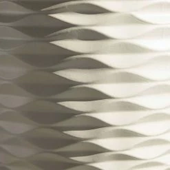 34cm Round Bilbao Planter in Ivory -Outdoor PLANTERS Shop PP84WHTS 2 550f