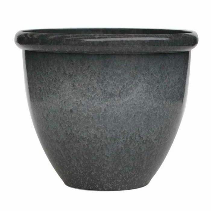 54cm Round Planter in Grey 1 54cm Round Planter in Grey