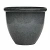 41cm Round Planter in Grey