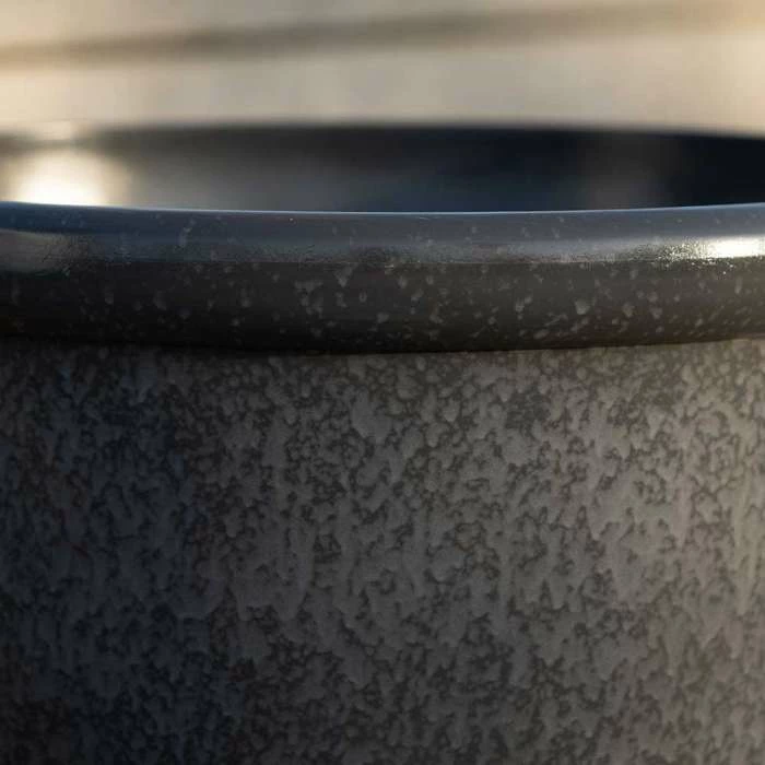 54cm Round Planter in Grey 5 54cm Round Planter in Grey - Image 5
