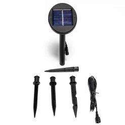 Set of Three Solar Powered LED Planter Stake Lights -Outdoor PLANTERS Shop PP9030 add image 3 255d