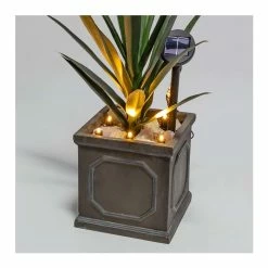 Outdoor PLANTERS Shop 49 Set of Five Solar Powered LED Planter Stake Lights