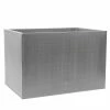 75cm Zinc Galvanised Silver Trough