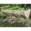 2m (6ft 7in) Wooden Raised Veg Bed by Zest®