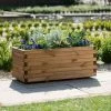 70cm Pine Raised Trough Planter
